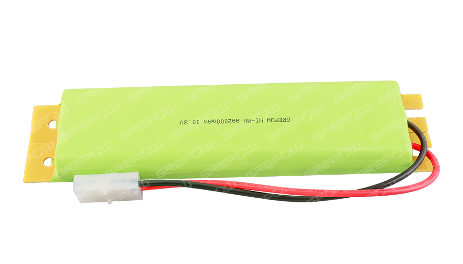 10.8V 2000mAh AA High Temperature NiMH Battery for Fire Emergency Ceiling Light-3