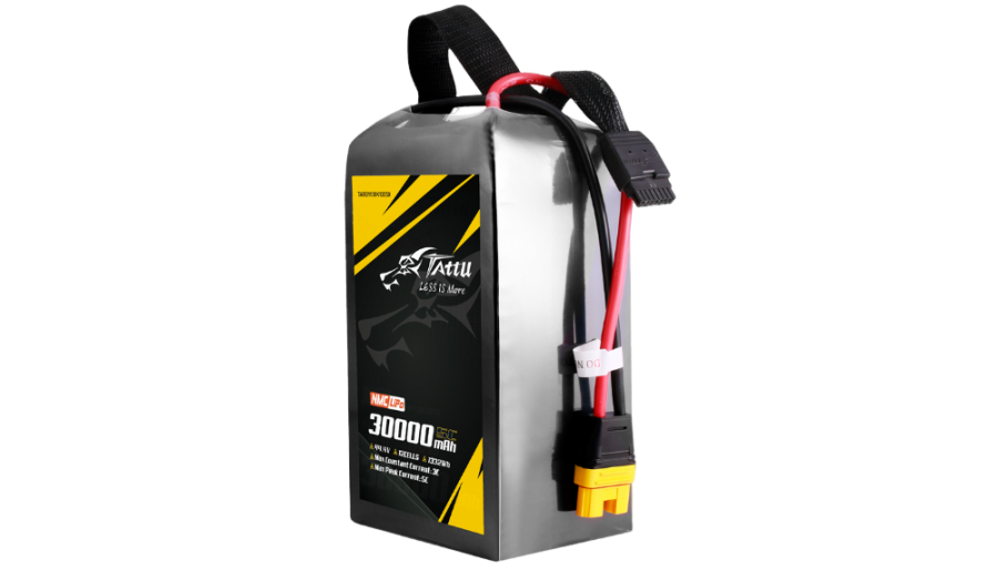 Tattu 30000mAh 44.4V 12S NMC Semi-Solid State Battery Pack 3