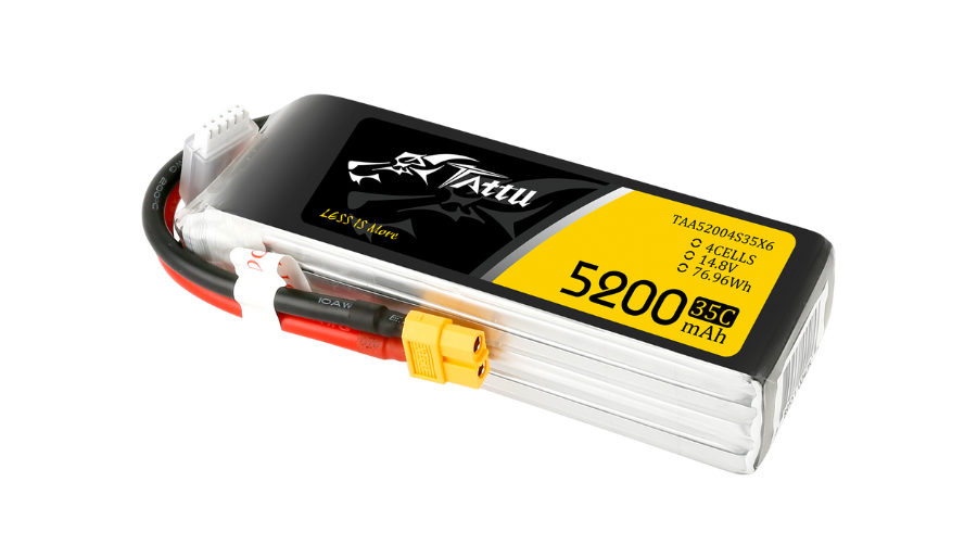 Tattu G-Tech 4S 5200mAh 14.8V 35C Lipo Drone Battery