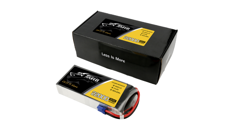 Tattu G-Tech 4S 22000mAh 14.8V 30C Lipo Drone Battery For UAV