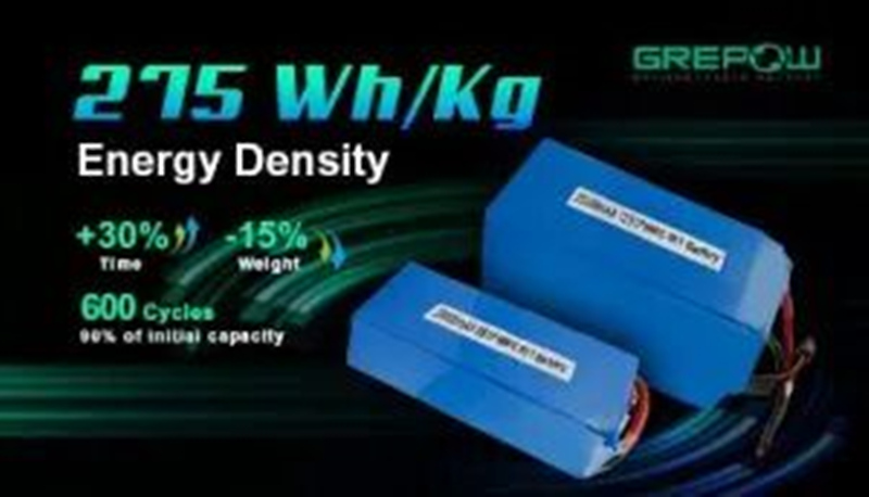 semi solid battery with 15% lighter weight | Grepow