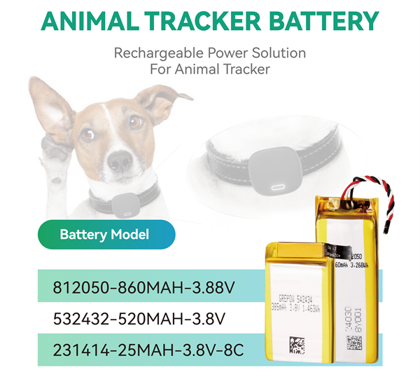 Square Lithium Batteries for Animal Trackers