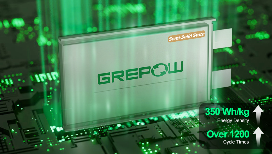 Grepow Semi-Solid State Battery Tech